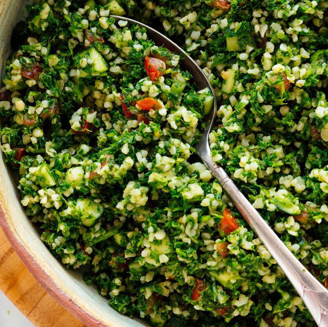 Tabbouleh Salad - National Country Cooking Month